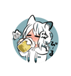 おさかなねこちゃん（個別スタンプ：5）
