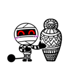 Mummy prisoner in the prison のスタンプ（個別スタンプ：39）