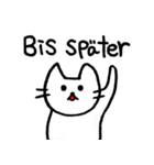 ドイツ語ねこ ！！（個別スタンプ：11）
