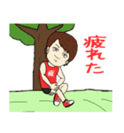 とんがが走る（個別スタンプ：5）