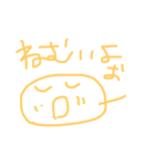 かとりいぬ  らくがき（個別スタンプ：8）