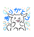 これはヤギのスタンプ（個別スタンプ：3）