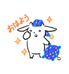 これはヤギのスタンプ（個別スタンプ：4）