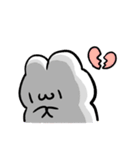 コッペパンうさぎ 3（個別スタンプ：11）