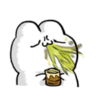 コッペパンうさぎ 3（個別スタンプ：34）