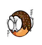 コッペパンうさぎ 3（個別スタンプ：40）