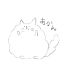 ほわほわキャット（個別スタンプ：3）