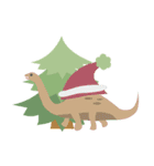 恐竜の世界（クリスマス）（個別スタンプ：10）