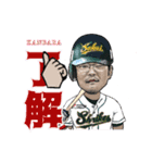 伝説の野球選手『とっつぁん』（個別スタンプ：19）