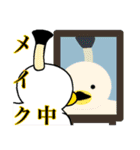 ちょんまげあひる（個別スタンプ：11）