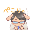 ひつじのおぐさん（個別スタンプ：3）