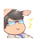 ひつじのおぐさん（個別スタンプ：4）