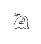 にこにこおばけのスタンプ（個別スタンプ：7）