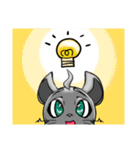 てるキャットの日常スタンプ（個別スタンプ：37）