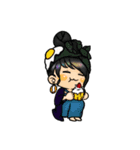 どっかのなかよしさん（個別スタンプ：9）