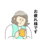 働く女の子たち（個別スタンプ：16）