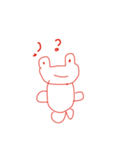 カエルさんの森（個別スタンプ：1）