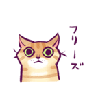 イケメン茶トラ猫スタンプ（個別スタンプ：23）