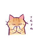 イケメン茶トラ猫スタンプ（個別スタンプ：39）