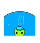 かっぱのすけろくとカパリーナ（個別スタンプ：3）