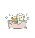 ぴょんこちゃんとぽこちゃん（個別スタンプ：4）