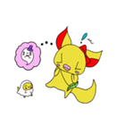 こと絵もん お絵かきダイスキ3（個別スタンプ：3）