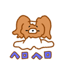 パピヨンのコスモDX（個別スタンプ：21）