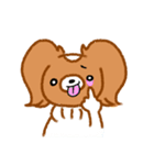 パピヨンのコスモDX（個別スタンプ：38）