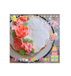 ୨୧Happy Birthdayスタンプ୨୧（個別スタンプ：1）