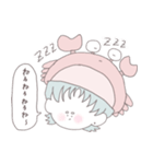 カニ系女子（個別スタンプ：16）