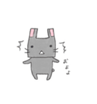 四角いウサギ（個別スタンプ：24）