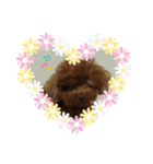 モカちゃんLOVE（個別スタンプ：1）