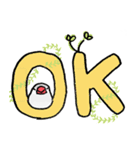 シルバー文鳥（個別スタンプ：10）