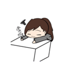 ぱーかーっ子JKの日常（個別スタンプ：3）