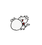 ふにねこちゃん冬休み（個別スタンプ：3）
