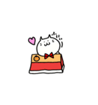 ふにねこちゃん冬休み（個別スタンプ：8）