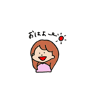 グダグダ娘（個別スタンプ：3）