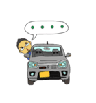 車のスタンプ(自分用)（個別スタンプ：4）