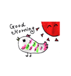 BirdFishちゃん。鳥と魚の合いの子です。（個別スタンプ：1）