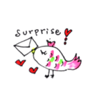 BirdFishちゃん。鳥と魚の合いの子です。（個別スタンプ：11）