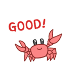 うみのなかまたちスタンプ（英語版）（個別スタンプ：9）