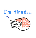 うみのなかまたちスタンプ（英語版）（個別スタンプ：17）