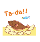 うみのなかまたちスタンプ（英語版）（個別スタンプ：24）