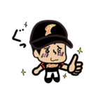 ソフトボール スタンプ（個別スタンプ：1）