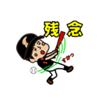ソフトボール スタンプ（個別スタンプ：8）
