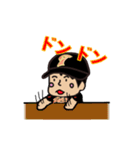 ソフトボール スタンプ（個別スタンプ：16）