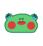 くんくんちゃんカエル（個別スタンプ：4）
