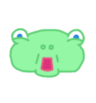 くんくんちゃんカエル（個別スタンプ：9）