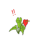 花のごあいさつ（個別スタンプ：2）