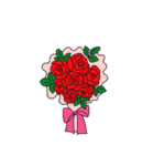 花のごあいさつ（個別スタンプ：3）